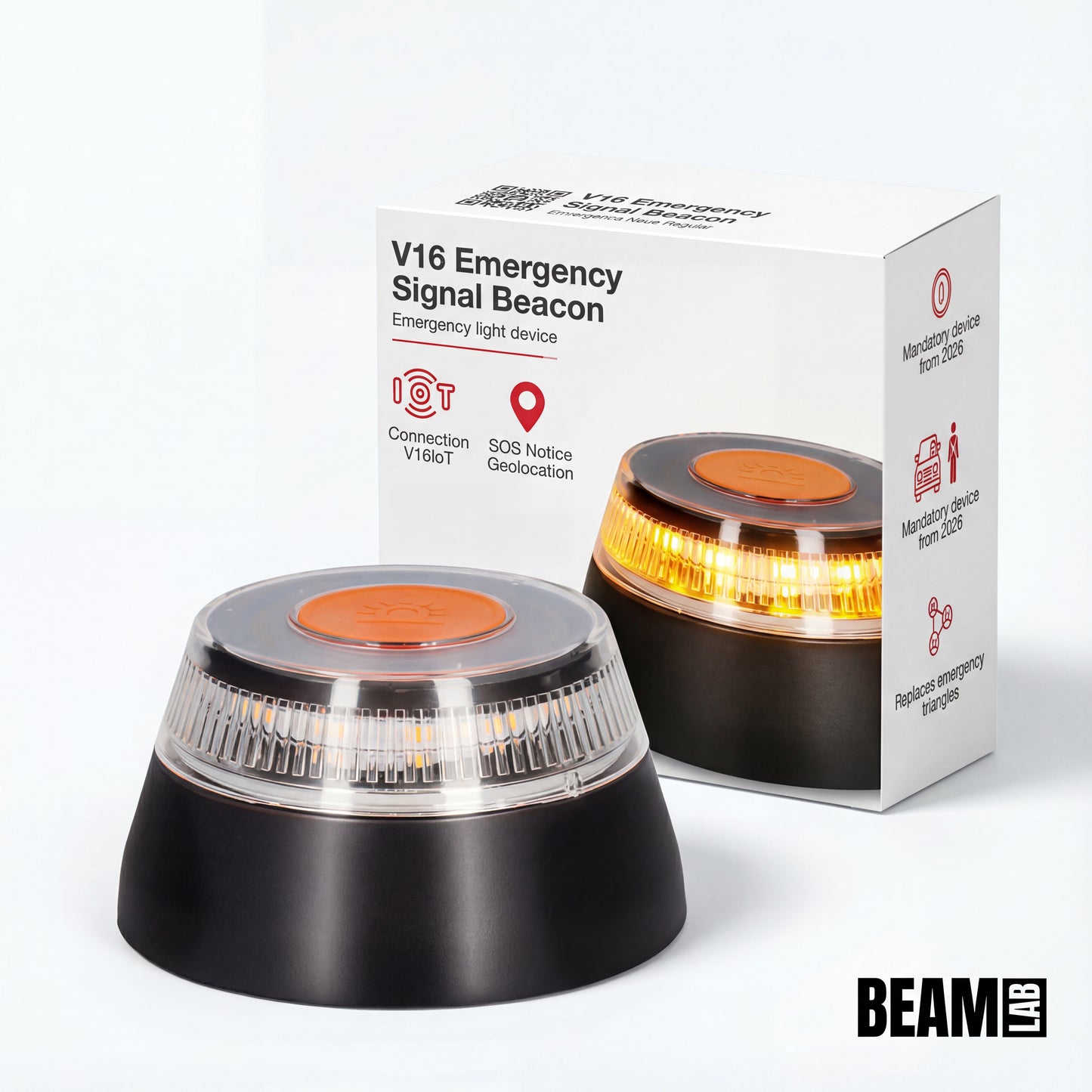 Safety Warning Lights | V16 Emergency Beacon