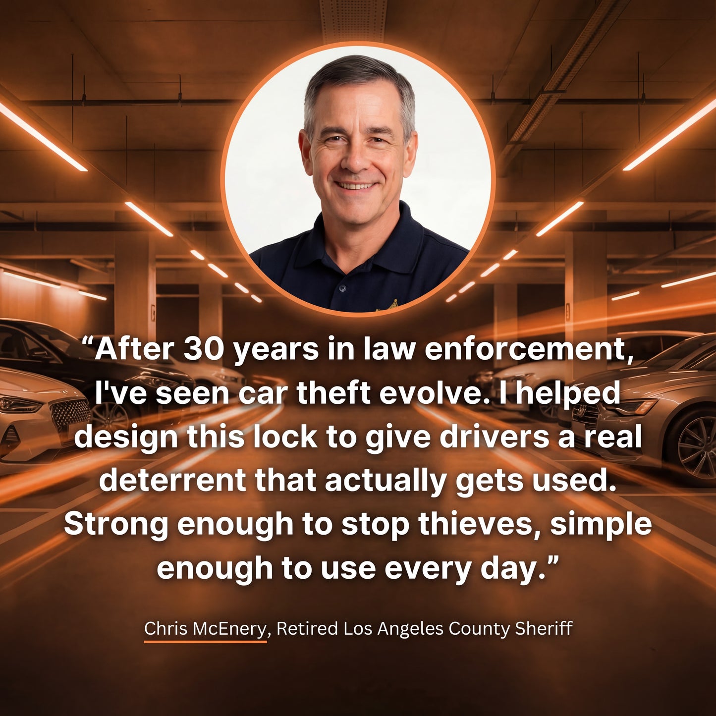 Anti-Theft Steering Wheel Lock