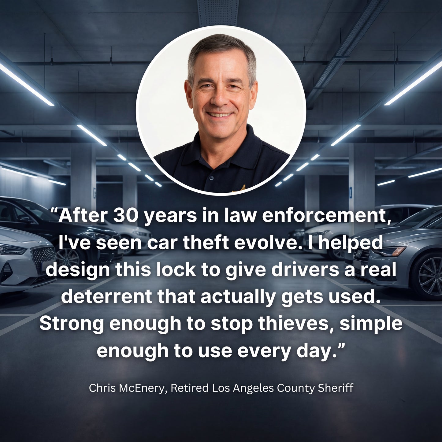 Anti-Theft Steering Wheel Lock