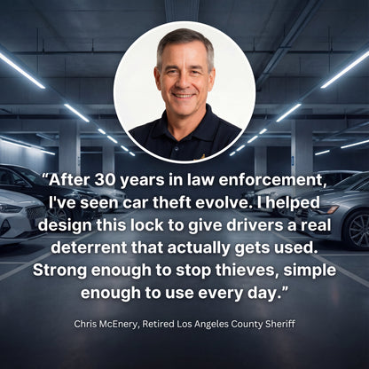 Anti-Theft Steering Wheel Lock